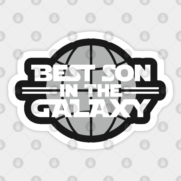 Best Son In The Galaxy Sticker by LaundryFactory